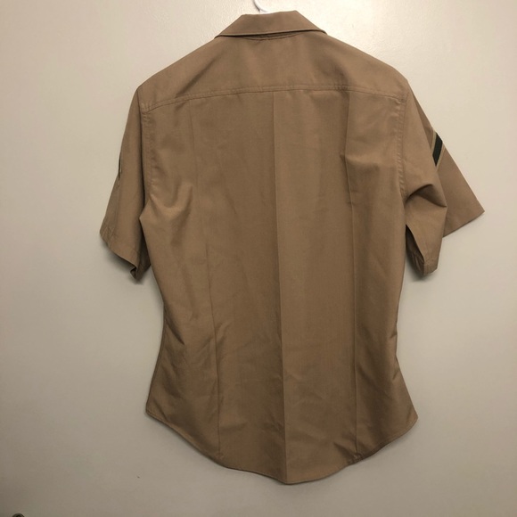 Defense logistics agency uniform tan size 15.5 - Picture 6 of 6